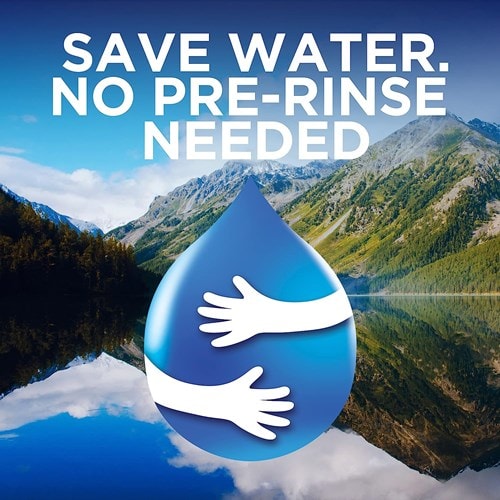 Save water without pre-rinse