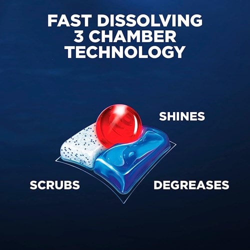 Finish - Quantum - 64ct - Dishwasher Detergent - Powerball - Ultimate Clean  & Shine - Dishwashing Tablets - Dish Tabs