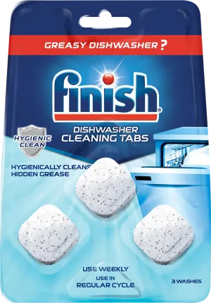 Finish dishwasher cleaning tabs