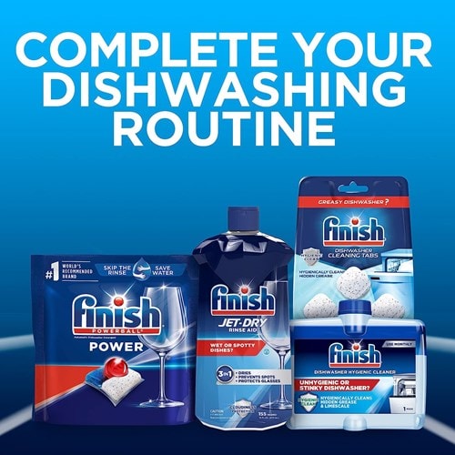 Finish Powerball Fresh Scent Mega Dishwasher Detergent, 90 Count